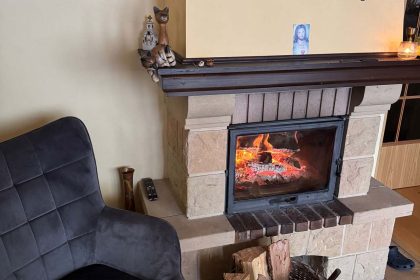 Obývací pokoj – krb